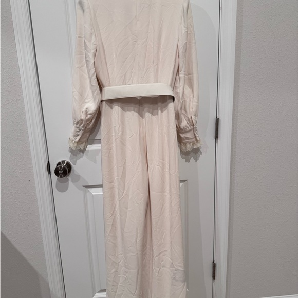 Nicola Bathie Ivory Belted Jumpsuit - Picture 6 of 6